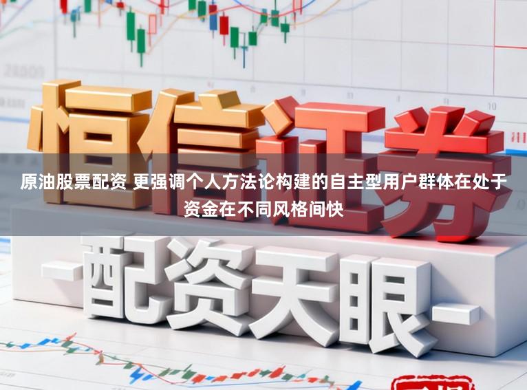 原油股票配资 更强调个人方法论构建的自主型用户群体在处于资金在不同风格间快