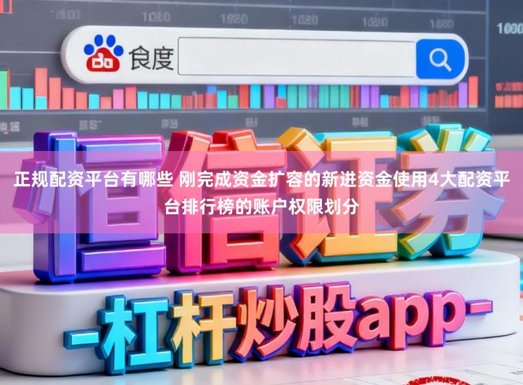 正规配资平台有哪些 刚完成资金扩容的新进资金使用4大配资平台排行榜的账户权限划分