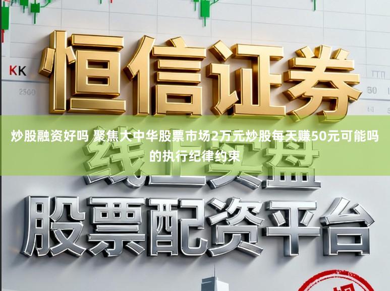 炒股融资好吗 聚焦大中华股票市场2万元炒股每天赚50元可能吗的执行纪律约束